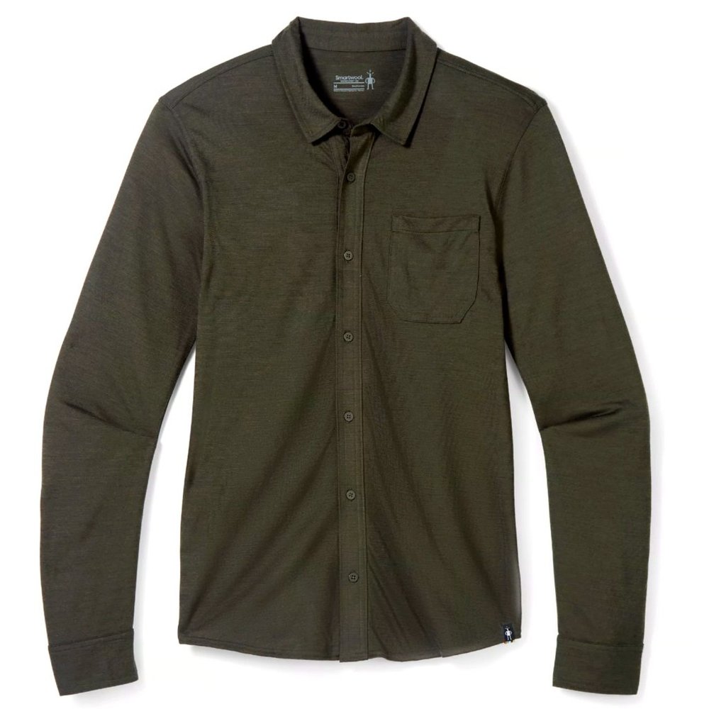 Smartwool Merino Sport Long Sleeve Button Up Medium - new with tags!!
